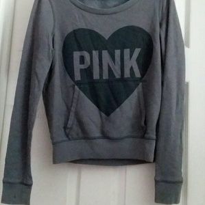 Pink Sweatshirt with pockets